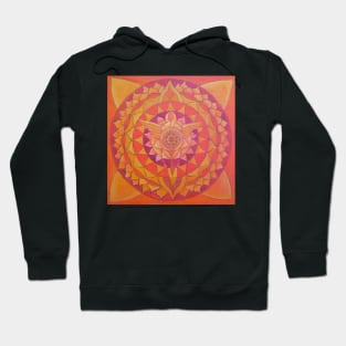 Angel of Love free-hand mandala Hoodie